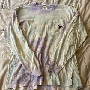 Tie-dye, pink, long sleeve, extra small